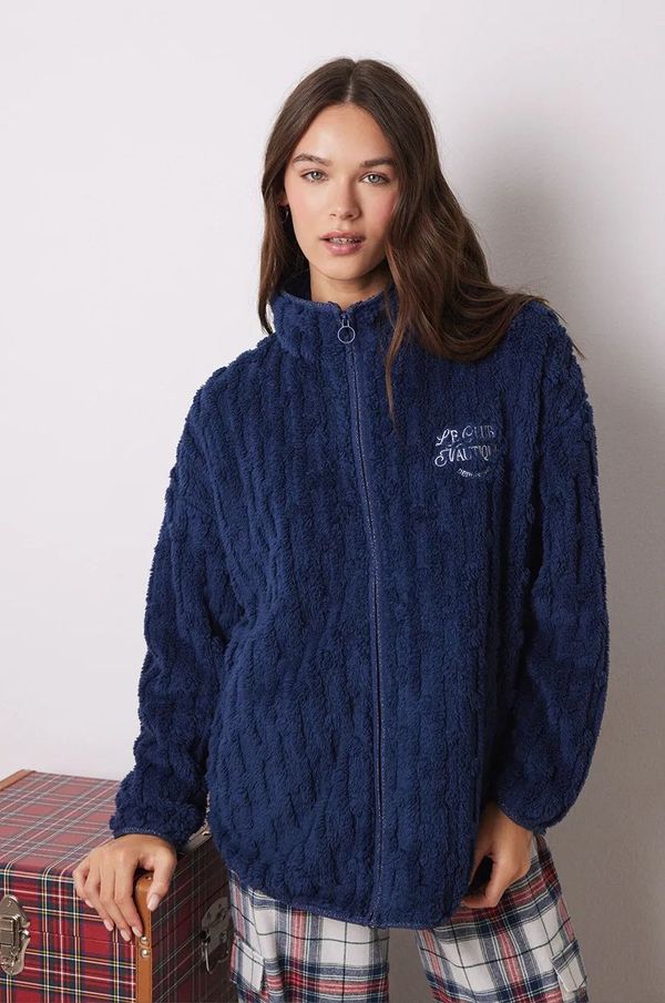 women'secret Kućni ogrtač women'secret MIX AND MATCH PERFECT MATCH boja: tamno plava, 3148777