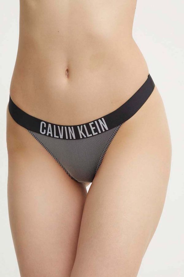 Calvin Klein Kupaće brazilke Calvin Klein boja: crna, KW0KW02611