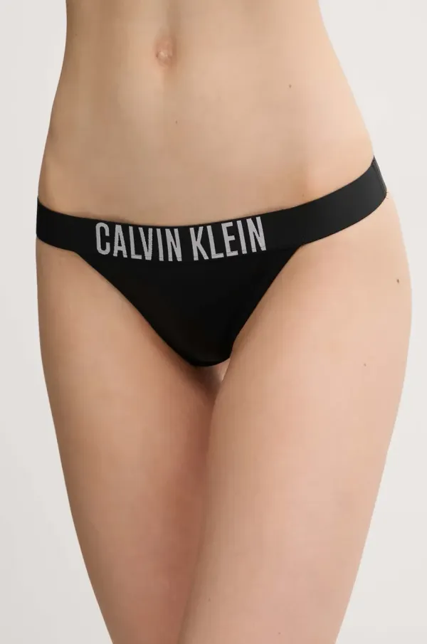 Calvin Klein Kupaće brazilke Calvin Klein boja: crna, KW0KW02857