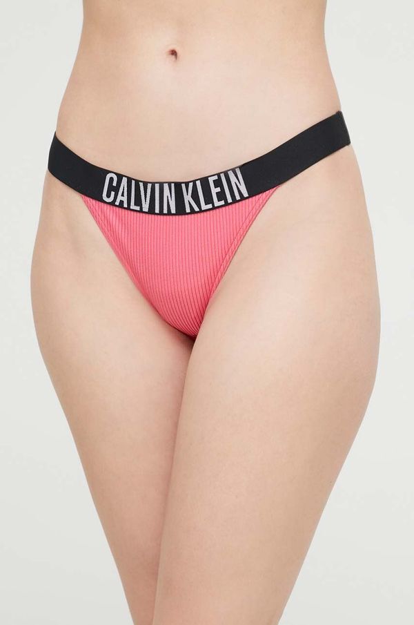 Calvin Klein Kupaće brazilke Calvin Klein boja: ljubičasta