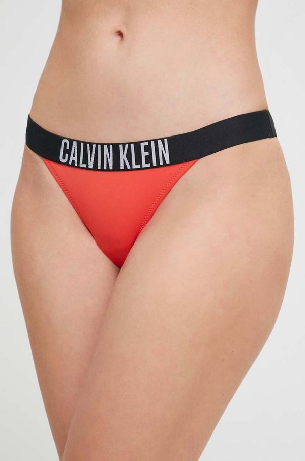 Calvin Klein Kupaće brazilke Calvin Klein boja: narančasta