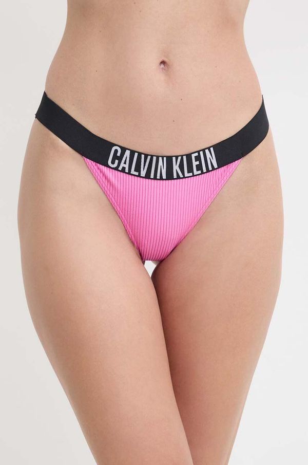 Calvin Klein Kupaće brazilke Calvin Klein boja: ružičasta, KW0KW02392