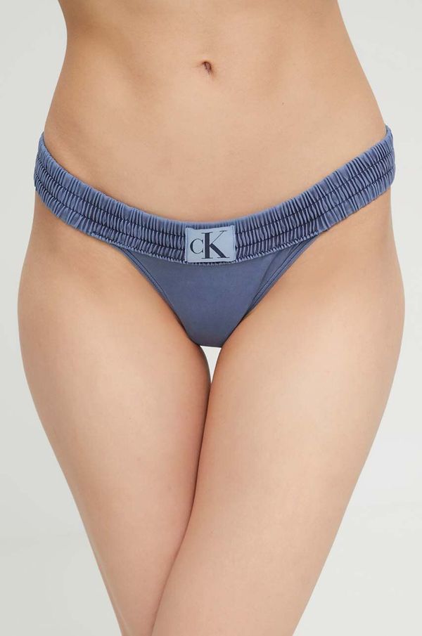 Calvin Klein Kupaće brazilke Calvin Klein boja: tamno plava