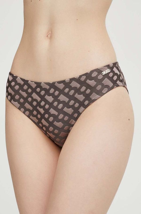 Boss Kupaće gaćice BOSS boja: smeđa