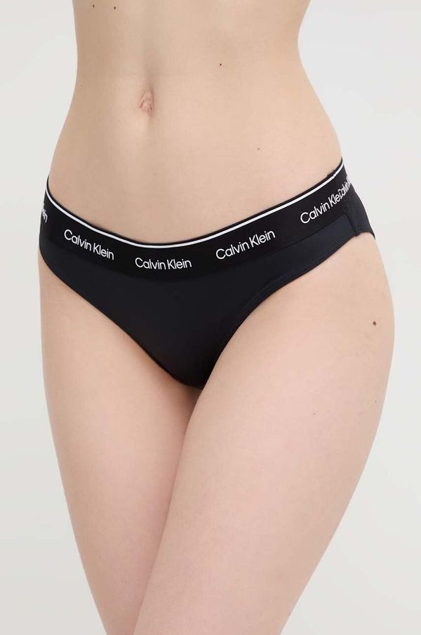 Calvin Klein Kupaće gaćice Calvin Klein boja: crna, mekane košarice