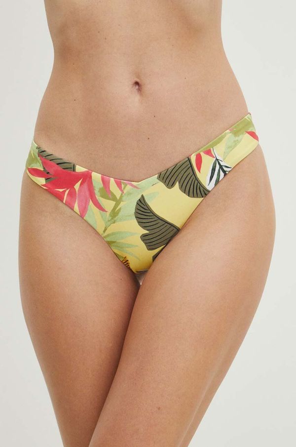 Desigual Kupaće gaćice Desigual PALMS BOTTOM boja: žuta, 24SWMK09