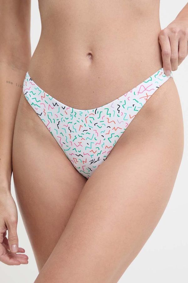 Karl Lagerfeld Kupaće gaćice Karl Lagerfeld boja: bijela