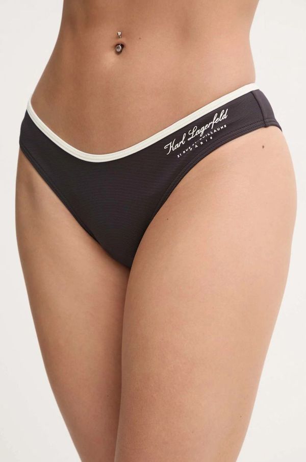 Karl Lagerfeld Kupaće gaćice Karl Lagerfeld boja: crna, A1W46030