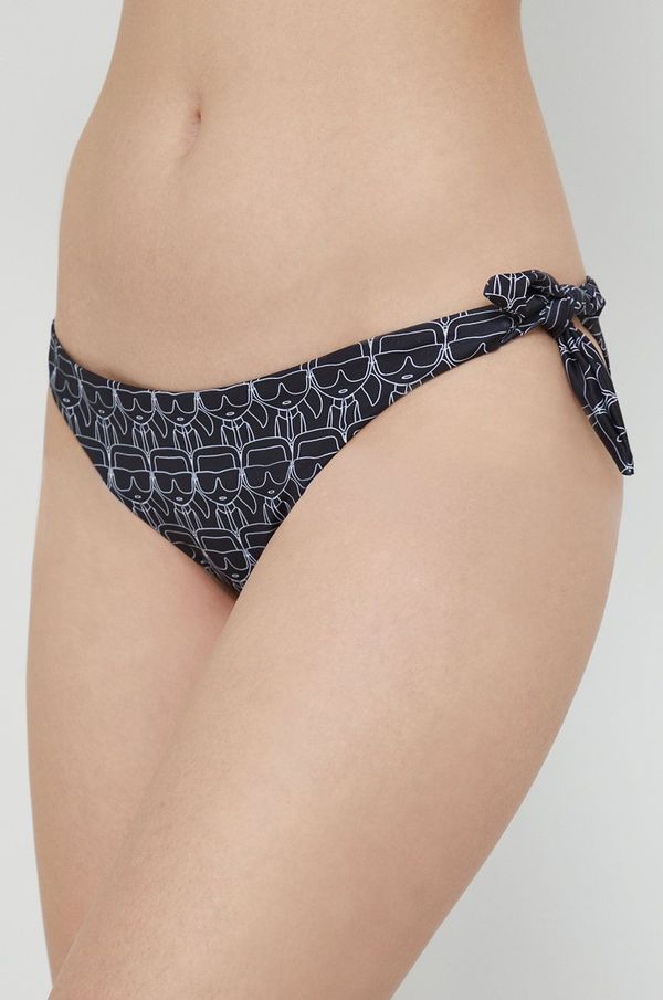 Karl Lagerfeld Kupaće gaćice Karl Lagerfeld boja: crna