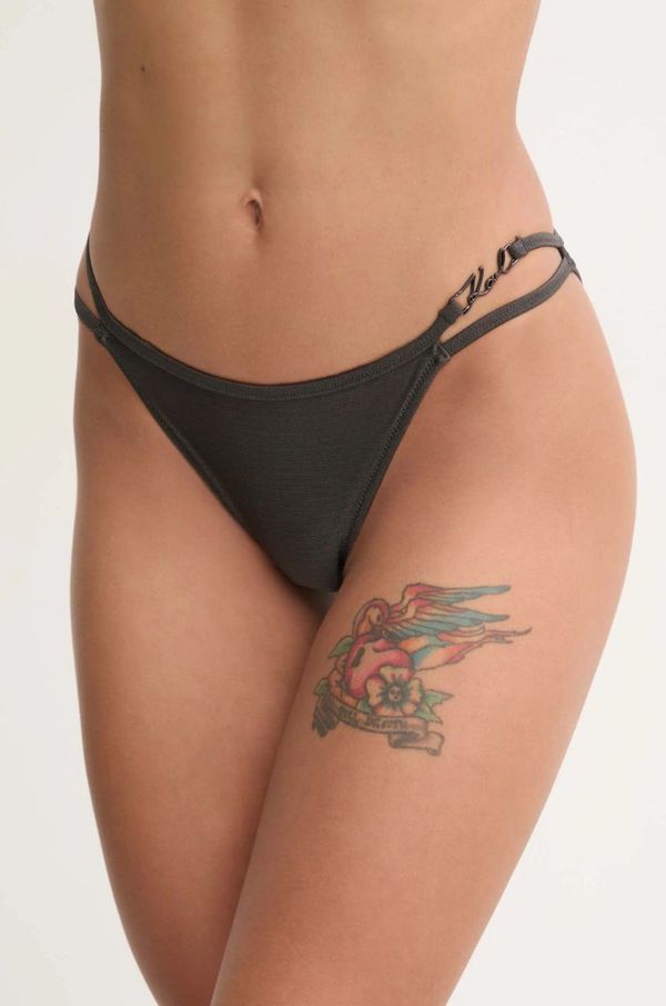 Karl Lagerfeld Kupaće gaćice Karl Lagerfeld boja: siva, A1W46022