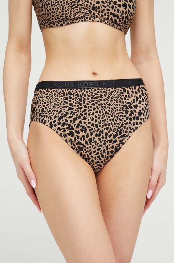 MICHAEL Michael Kors Kupaće gaćice MICHAEL Michael Kors boja: smeđa