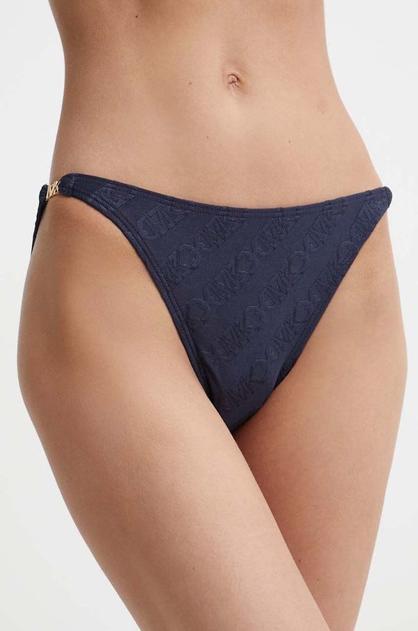 MICHAEL Michael Kors Kupaće gaćice MICHAEL Michael Kors STRING BIKINI BOTTOM boja: tamno plava, MM13095