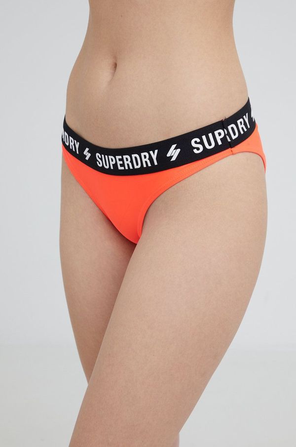 Superdry Kupaće gaćice Superdry boja: narančasta
