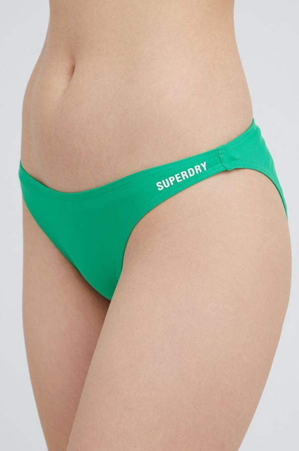 Superdry Kupaće gaćice Superdry boja: zelena