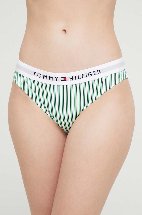 Tommy Hilfiger Kupaće gaćice Tommy Hilfiger boja: zelena, mekane košarice
