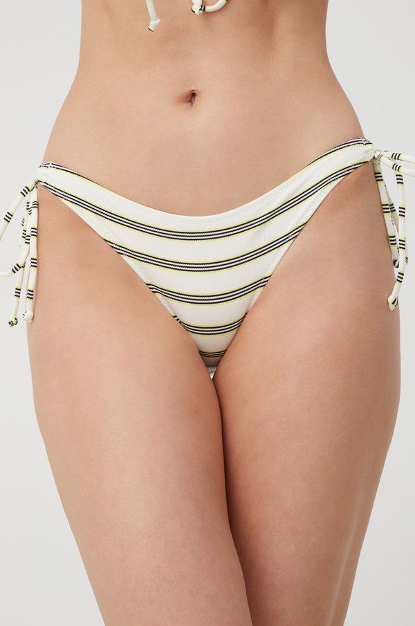 Volcom Kupaće gaćice Volcom boja: bež, lagano učvršćene košarice