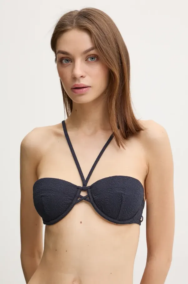 BOSS Kupaći grudnjak BOSS boja: tamno plava, lagano učvršćene košarice, 50535278