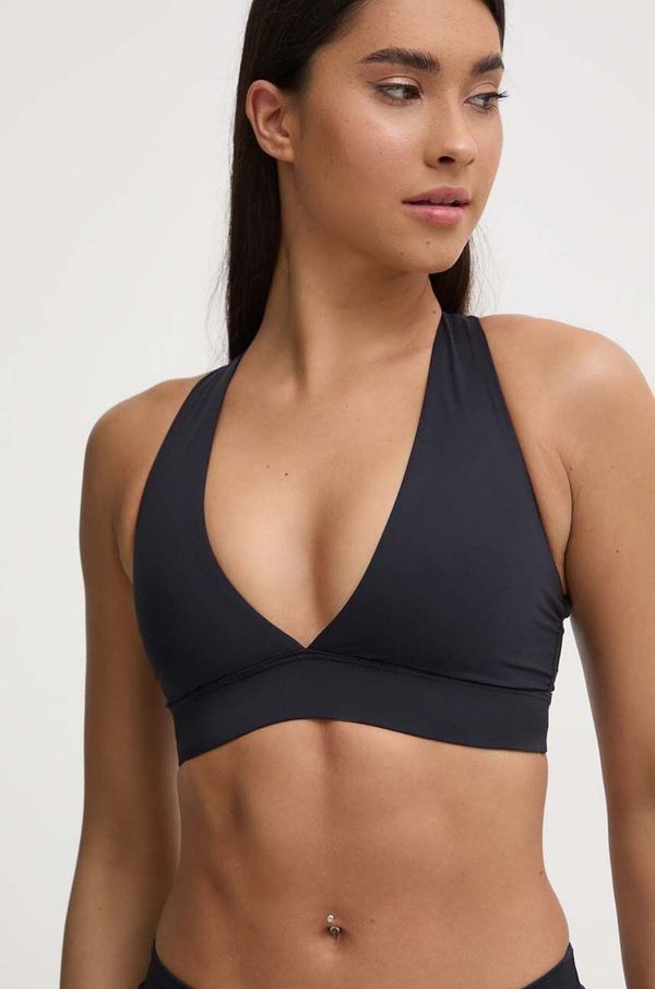 Casall Kupaći grudnjak Casall boja: crna, mekane košarice