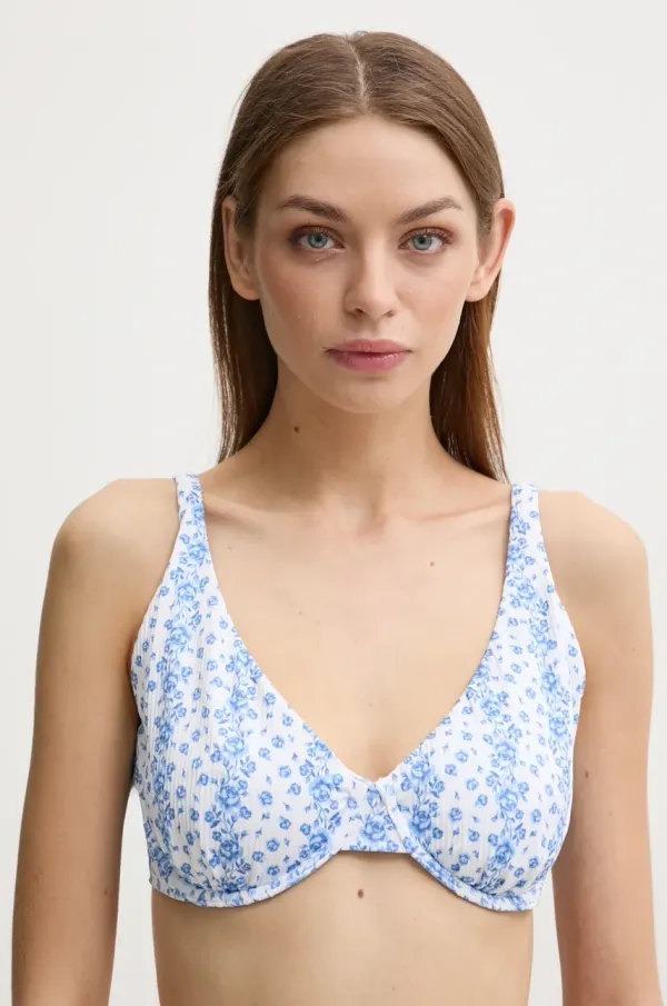 Hollister Co. Kupaći grudnjak Hollister Co. boja: bijela, mekane košarice, KI311-5152