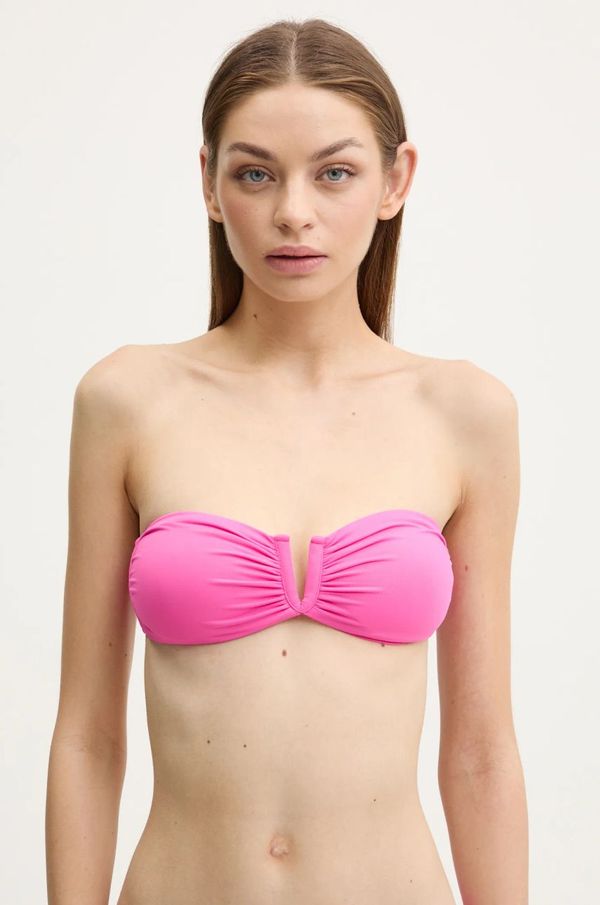 Melissa Odabash Kupaći grudnjak Melissa Odabash boja: ružičasta, lagano učvršćene košarice, Alba