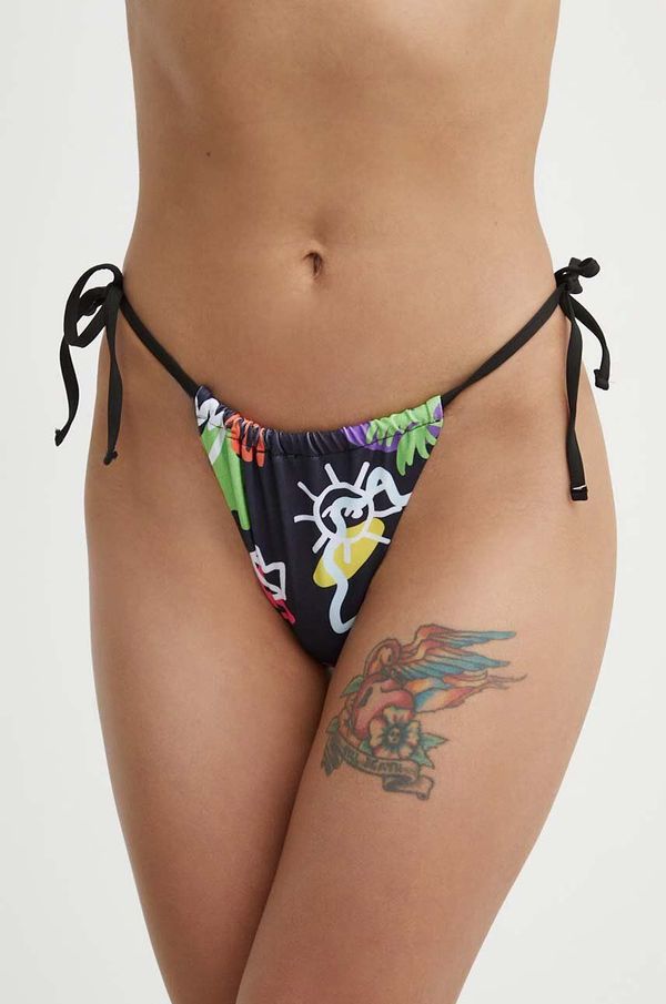 On Vacation Kupaći grudnjak On Vacation Scribbles boja: crna, lagano učvršćene košarice, OVC SW23