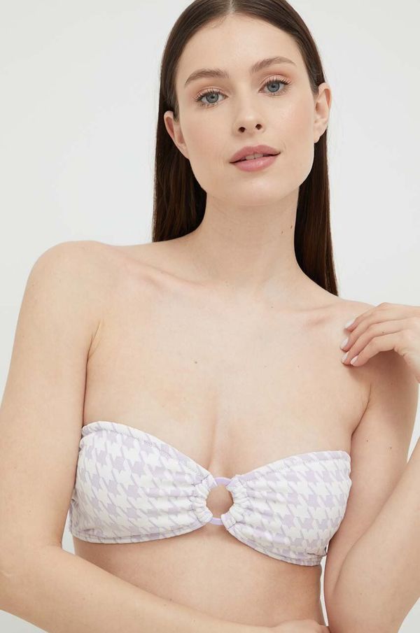 Roxy Kupaći grudnjak Roxy boja: ljubičasta, lagano učvršćene košarice