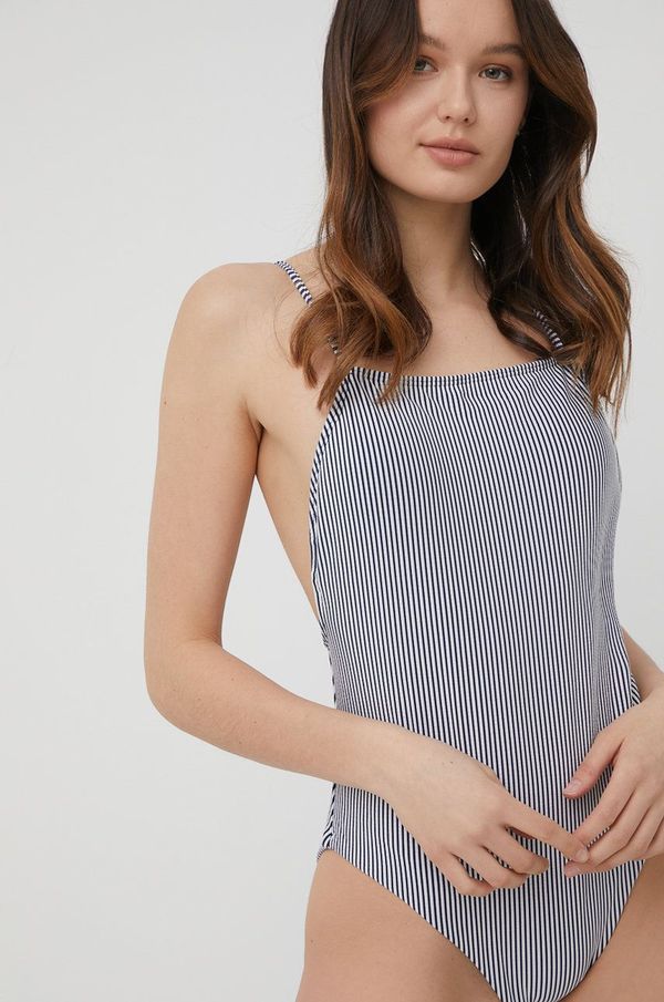 Superdry Kupaći kostim Superdry boja: tamno plava, lagano učvršćene košarice