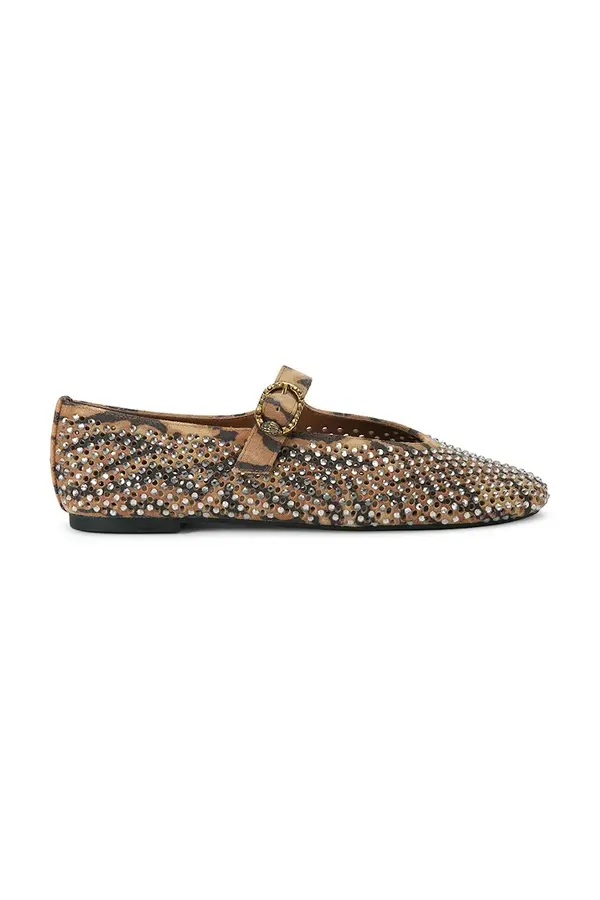 Kurt Geiger London Kurt Geiger London balerinke od brušene kože Mayfair Ballet Flat
