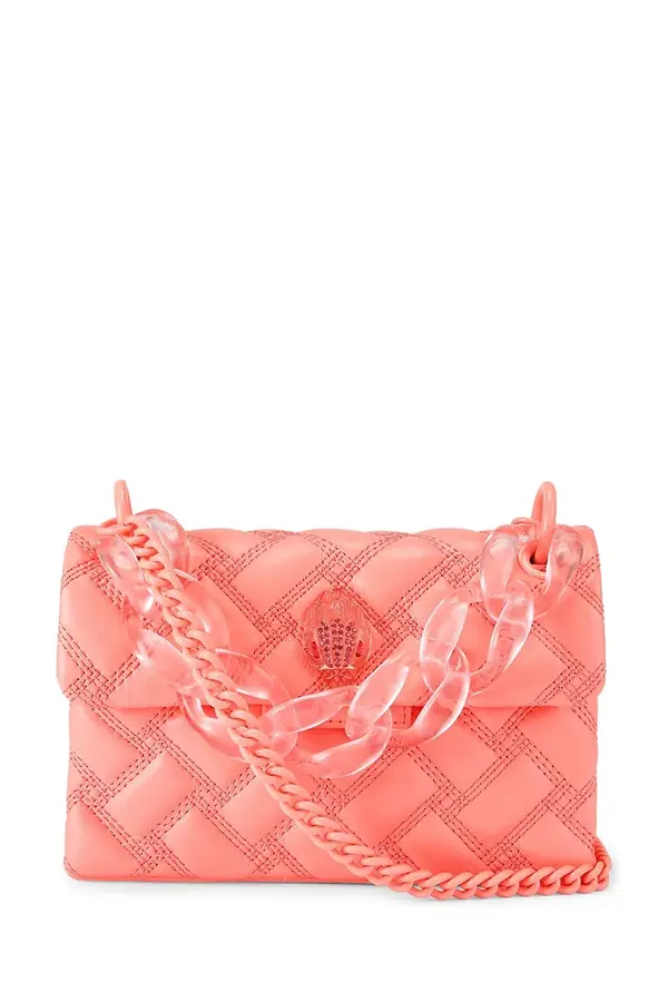 Kurt Geiger London Kurt Geiger London crossbody torba za žene kožna Kensington