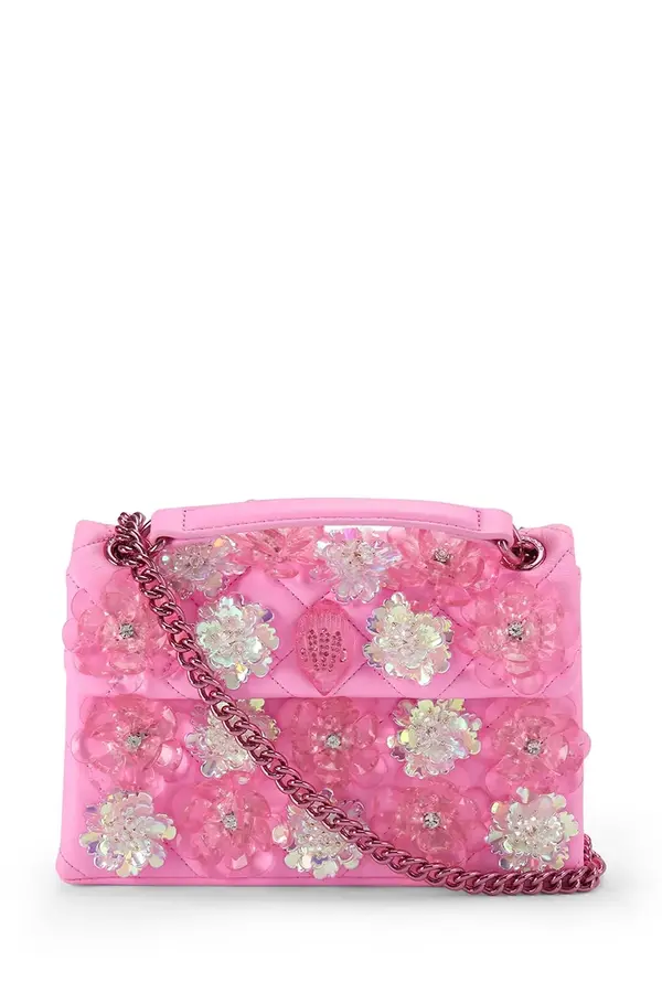 Kurt Geiger London Kurt Geiger London crossbody torba za žene kožna Kensington