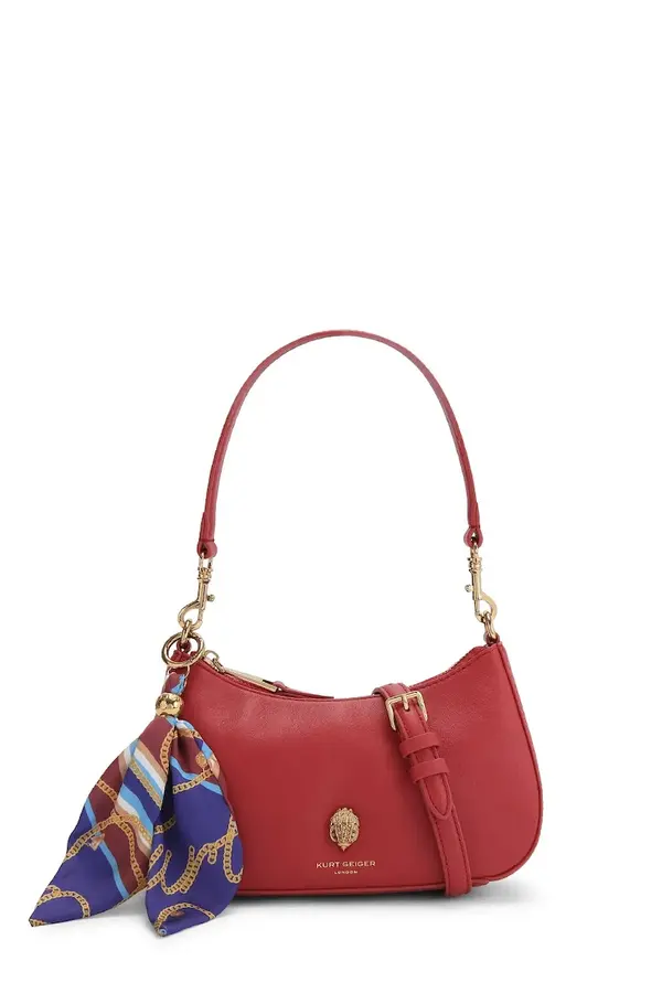 Kurt Geiger London Kurt Geiger London crossbody torba za žene kožna SLOANE HOBO