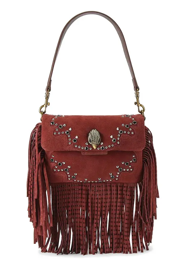 Kurt Geiger London Kurt Geiger London crossbody torba za žene od brušene kože OXFORD