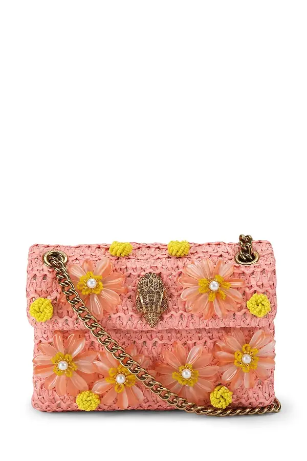 Kurt Geiger London Kurt Geiger London crossbody torba za žene Raffia Mini Kensington