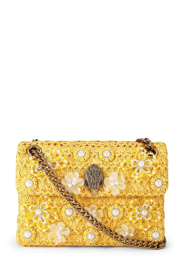 Kurt Geiger London Kurt Geiger London crossbody torba za žene Raffia Mini Kensington