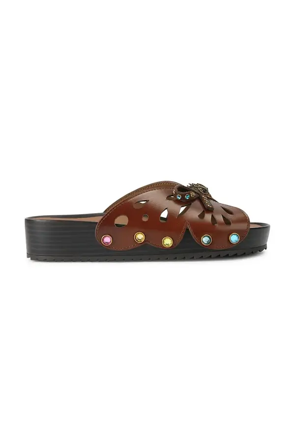 Kurt Geiger London Kurt Geiger London natikače za žene kožne Boho Butterfly Flat