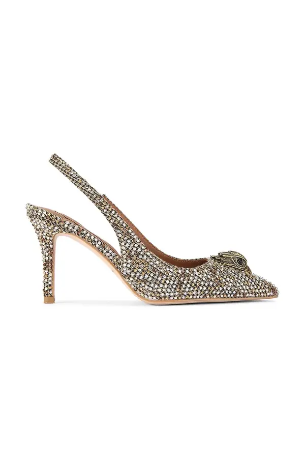 Kurt Geiger London Kurt Geiger London štikle Belgravia High Sling Beige Comb