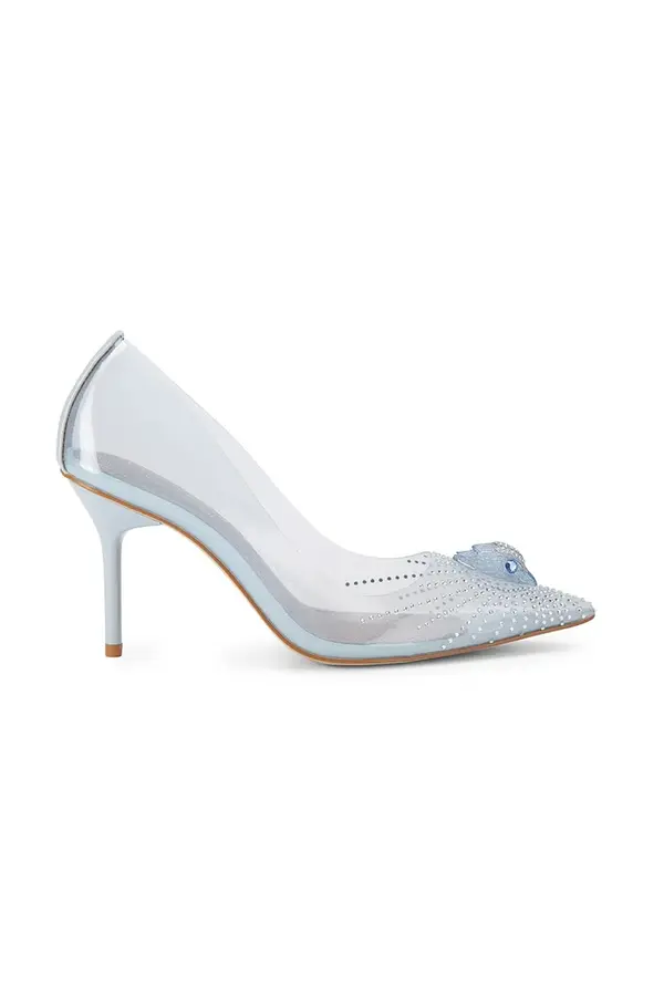 Kurt Geiger London Kurt Geiger London štikle Eagle Vinyl Court Pale Blue