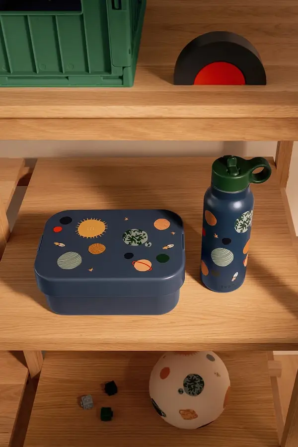 Liewood Kutija za užinu i boca za djecu Liewood Chelsey Printed Lunchbox Set