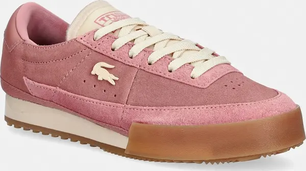 Lacoste Lacoste Aura tenisice ženske od brušene kože