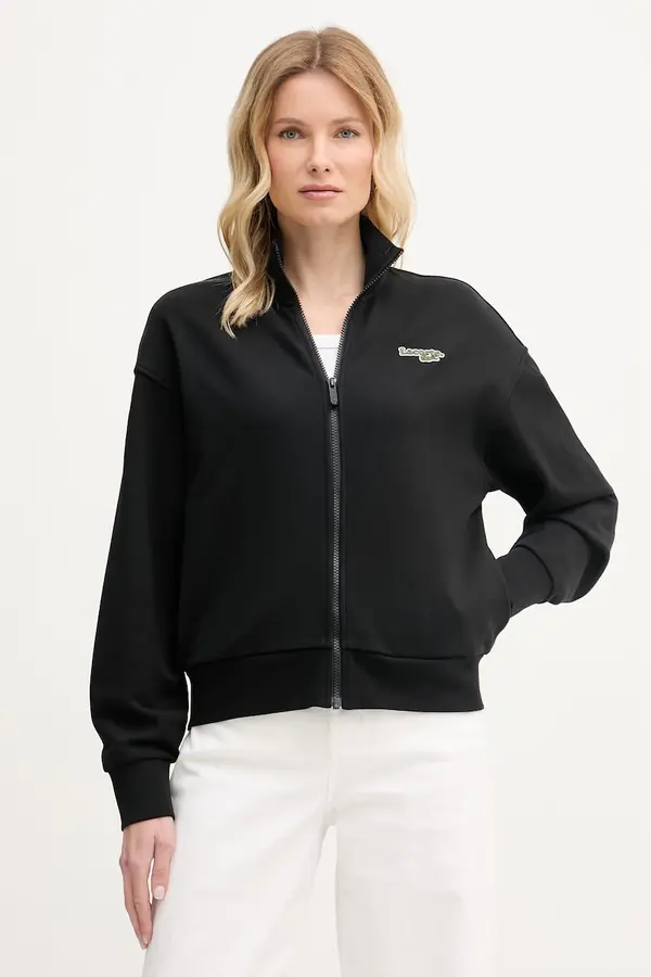 Lacoste Lacoste dukserica na zakopčavanje ženska s pamukom
