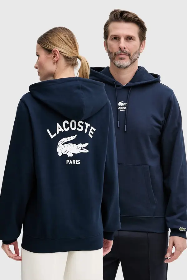Lacoste Lacoste dukserica sa kapuljačom od pamuka