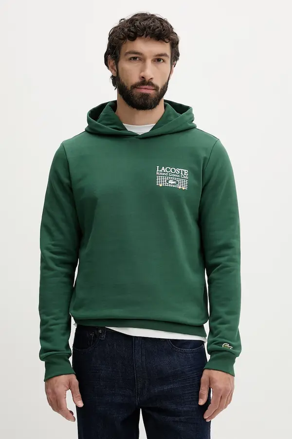 Lacoste Lacoste dukserica sa kapuljačom za muškarce od pamuka