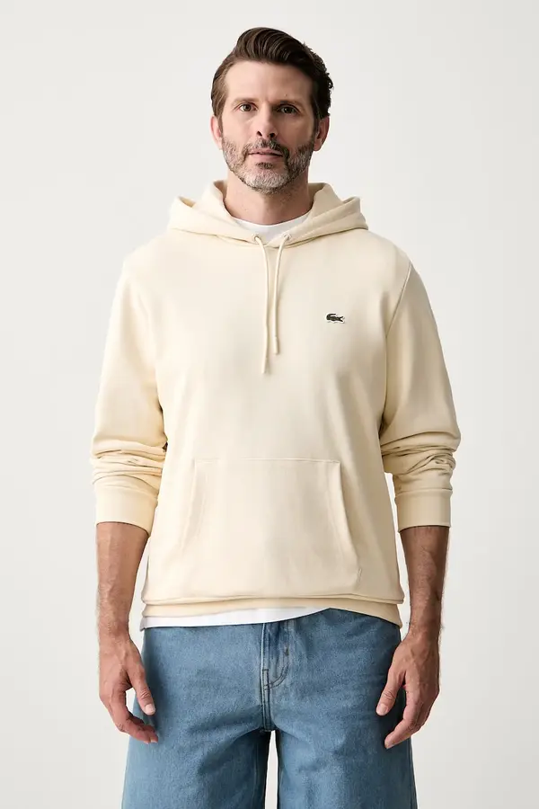 Lacoste Lacoste dukserica sa kapuljačom za muškarce od pamuka