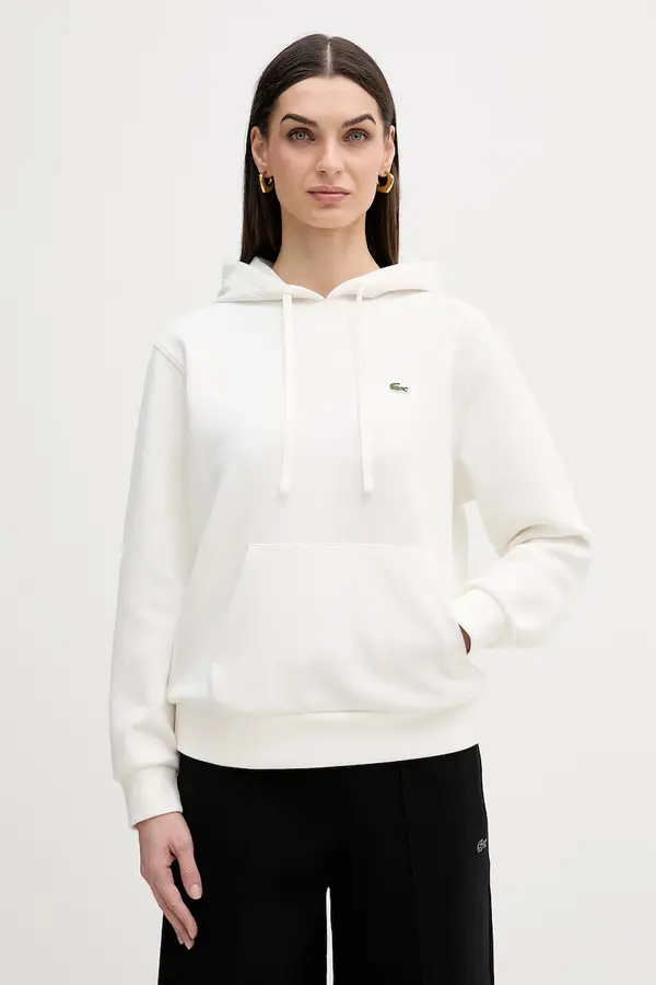 Lacoste Lacoste dukserica sa kapuljačom za žene s pamukom