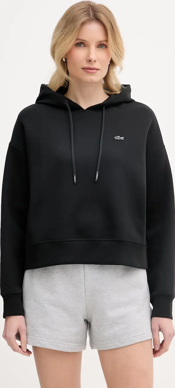Lacoste Lacoste dukserica sa kapuljačom ženska s pamukom