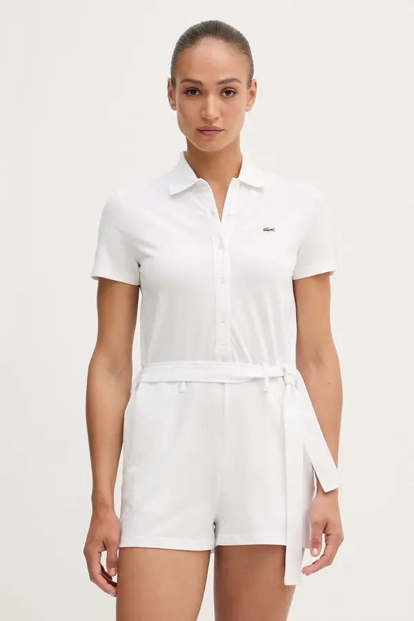 Lacoste Lacoste kombinezon za žene od pamuka s elastanom