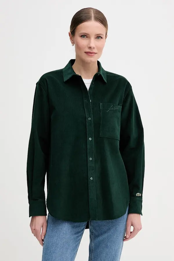 Lacoste Lacoste košulja za žene od pamuka