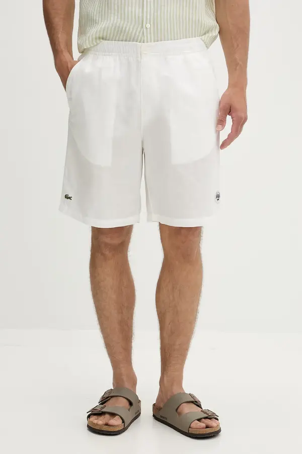 Lacoste Lacoste kratke hlače za muškarce s lanom
