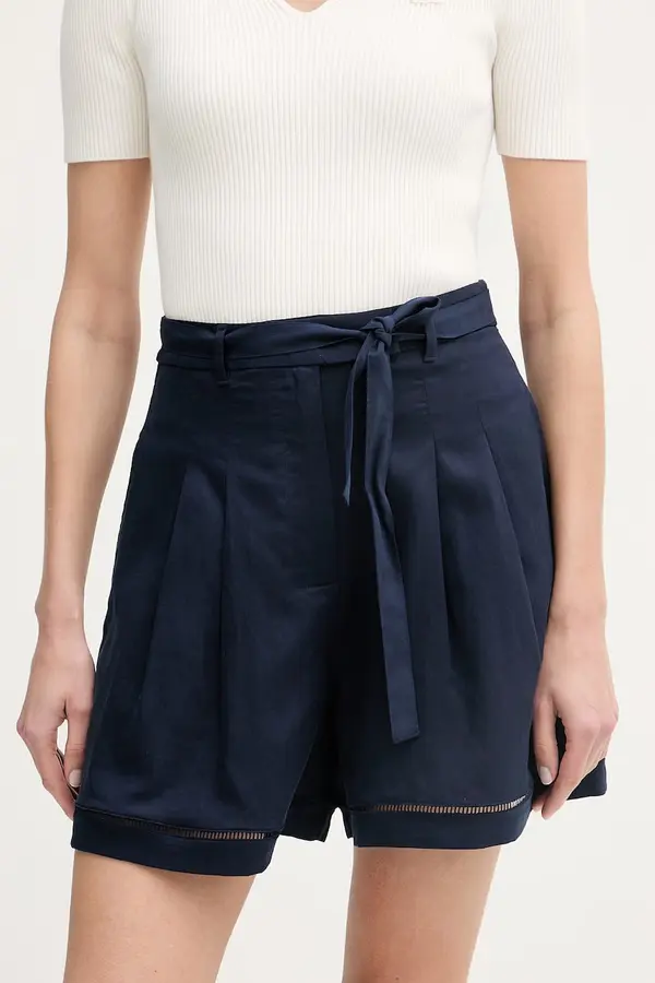 Lacoste Lacoste kratke hlače za žene s lyocellom