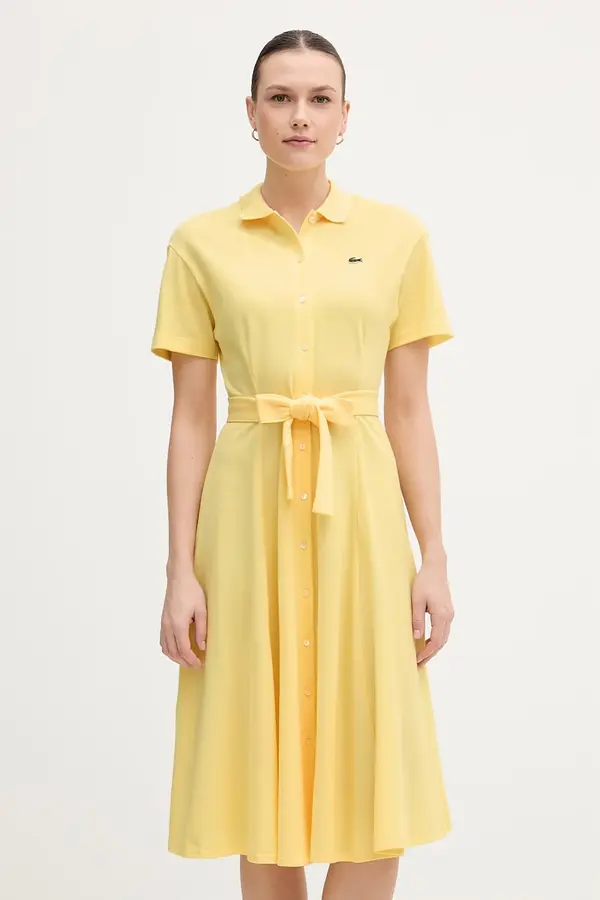 Lacoste Lacoste ljetna haljina od pamuka
